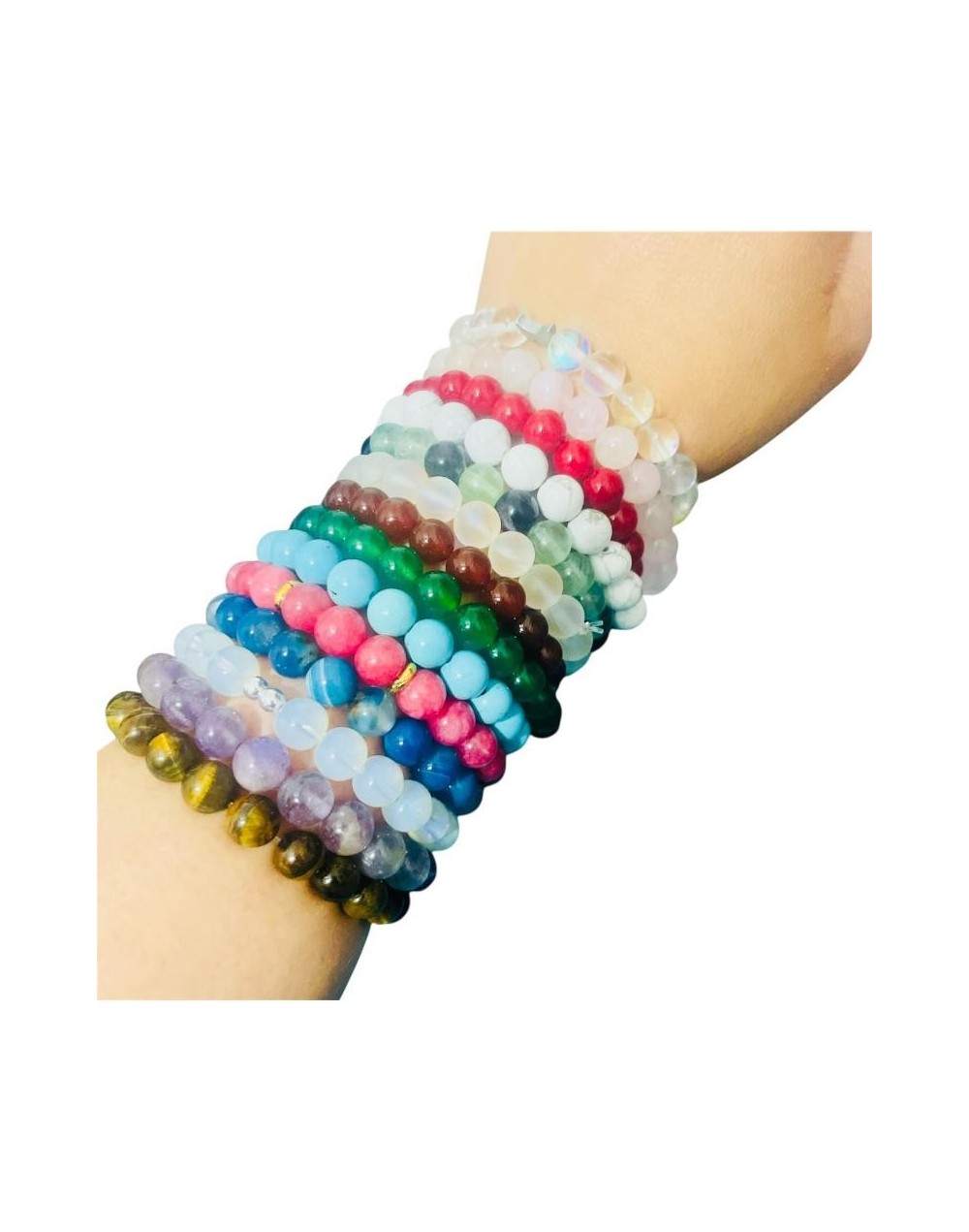Pulseras en cuarzos y piedras naturales