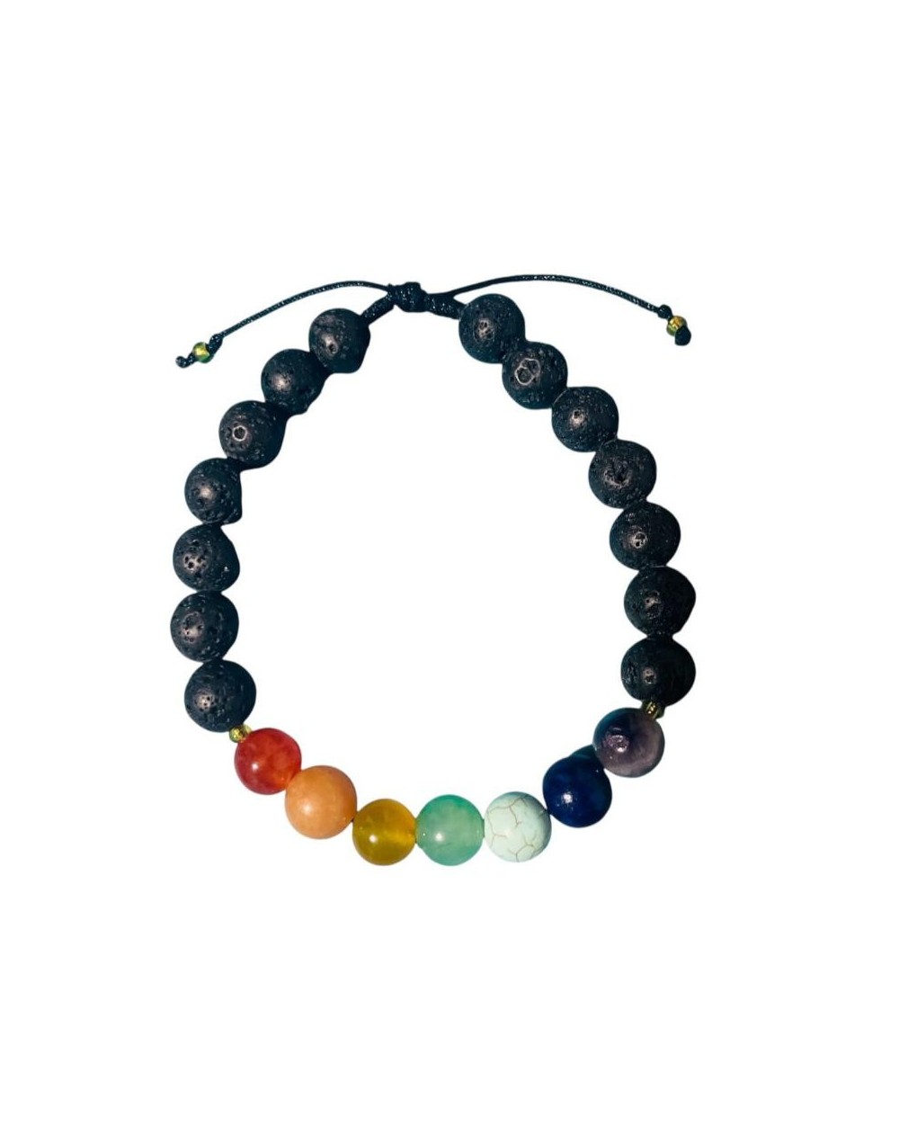 Pulsera 7 Chakras en piedra natural