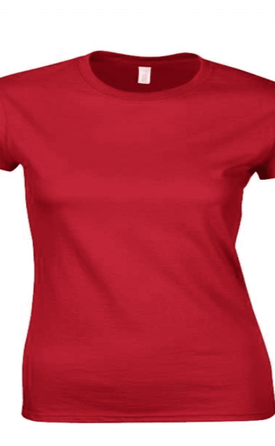 Camiseta cuello redondo dama