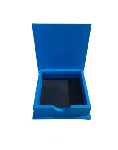 Caja Servilletera en MDF Imitación Vitral Artesanal