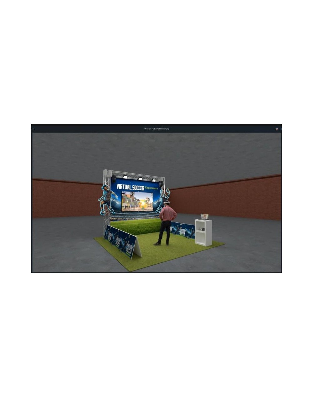 Estaciòn Realidad Virtual VR Evento 2 Horas Desarrollo Webtres t