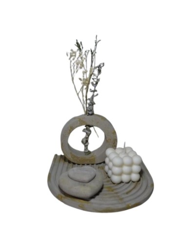 Set decorativo en concreto: SET ARCOIRIS SEASONS ART STUDIO