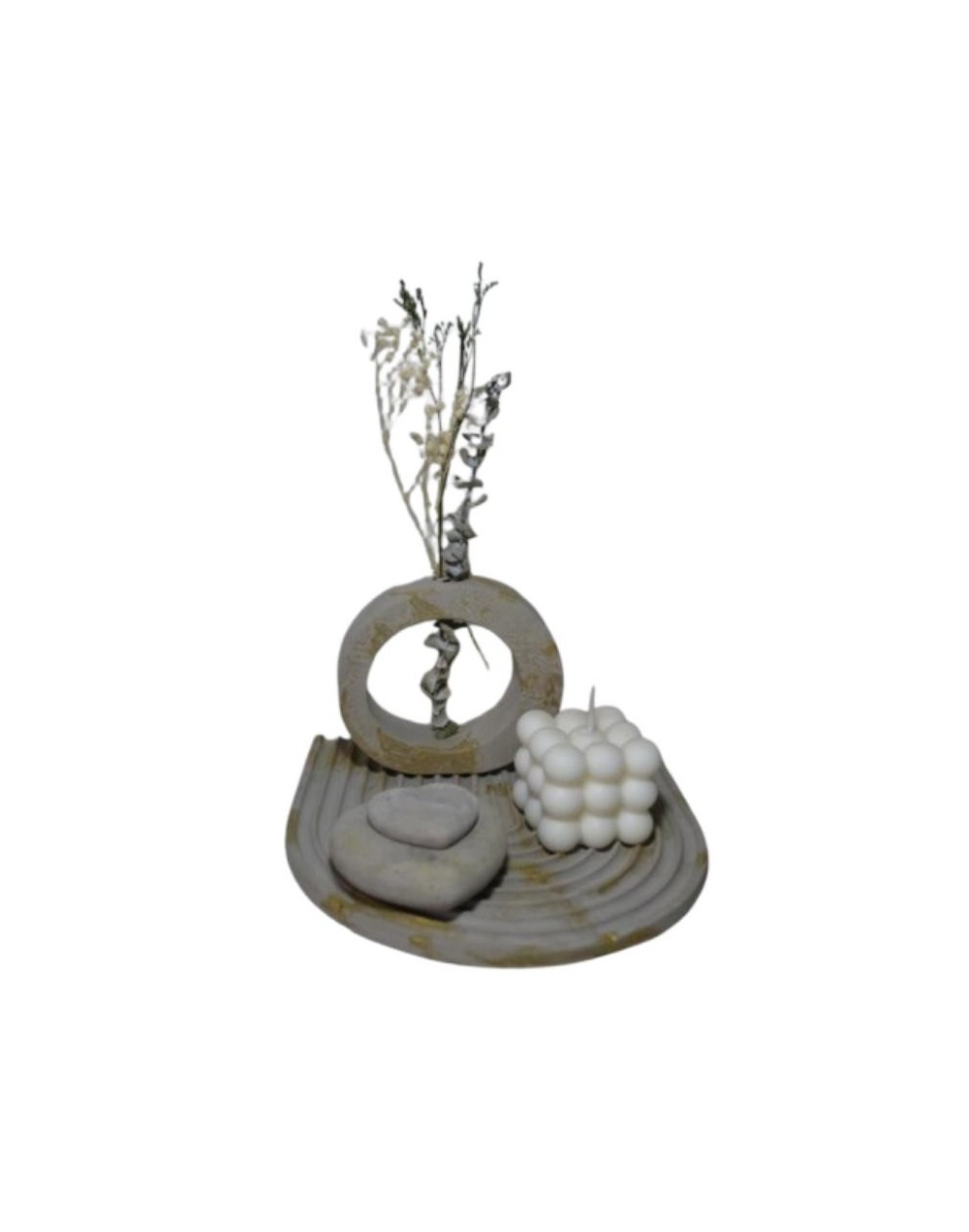 Set decorativo en concreto: SET ARCOIRIS SEASONS ART STUDIO