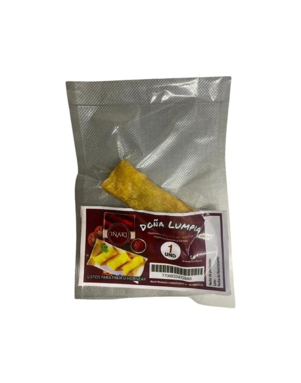 Lumpia precocida unidad Doña Lumpia