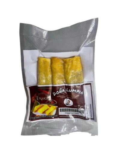  Lumpia precocida por 3 unidades Doña Lumpia 