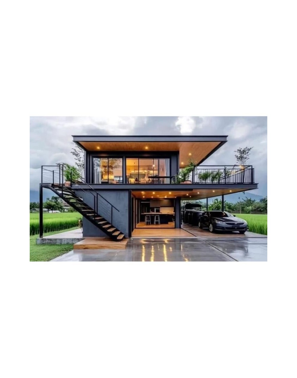 Hogares modernos en  metálica Metro cuadrado CONSTRUCTORA METÁLICA S&C 