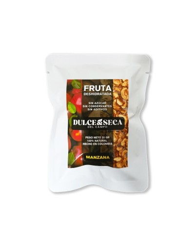 Manzana Deshidratada 25 Gramos