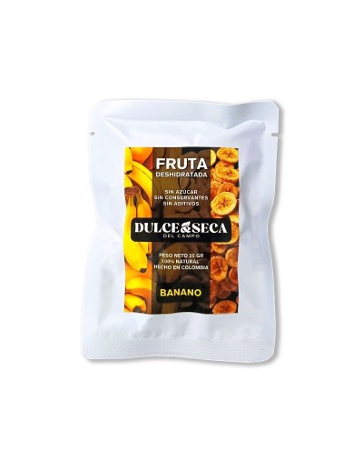 Banano Deshidratado 25 Gramos