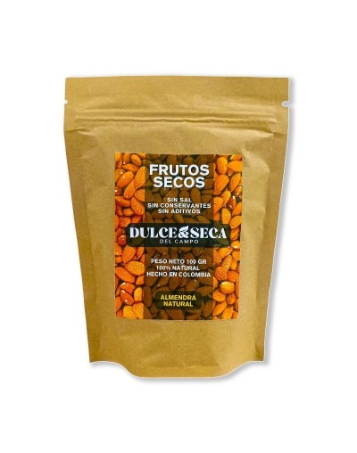 Almendra Natural 100 Gramos