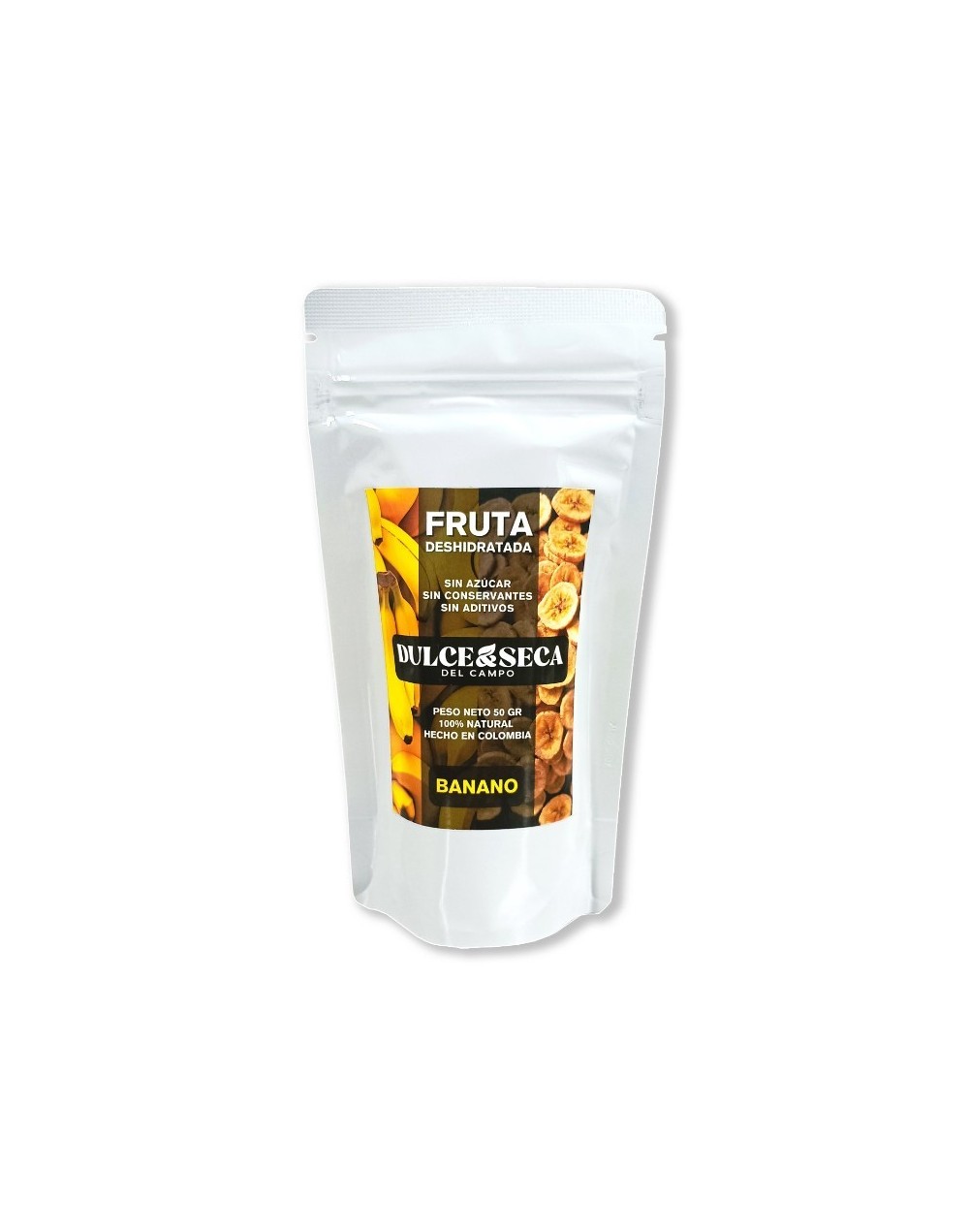 Banano Deshidratado 50 Gramos