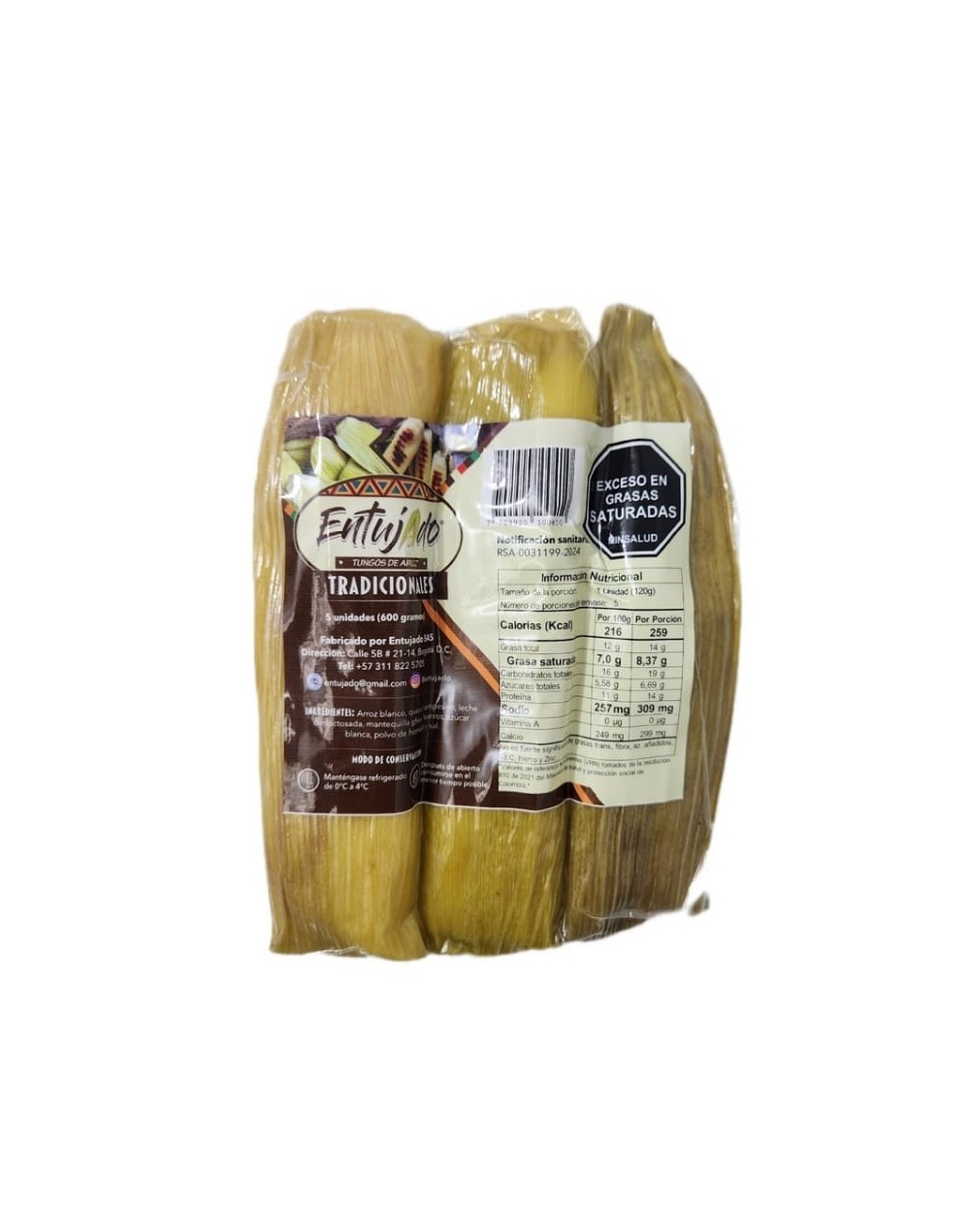 Tungos de arroz tradicional