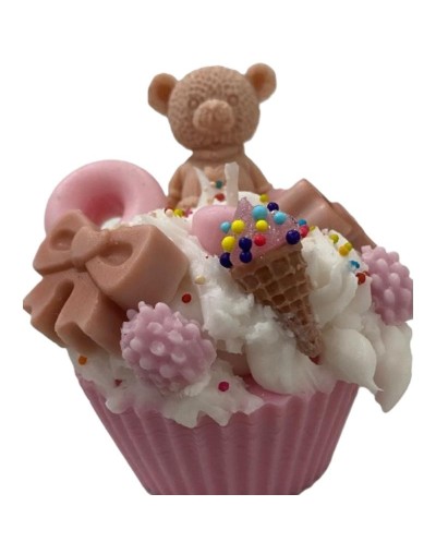 CUPCAKE OSO BEBE CON AROMA 