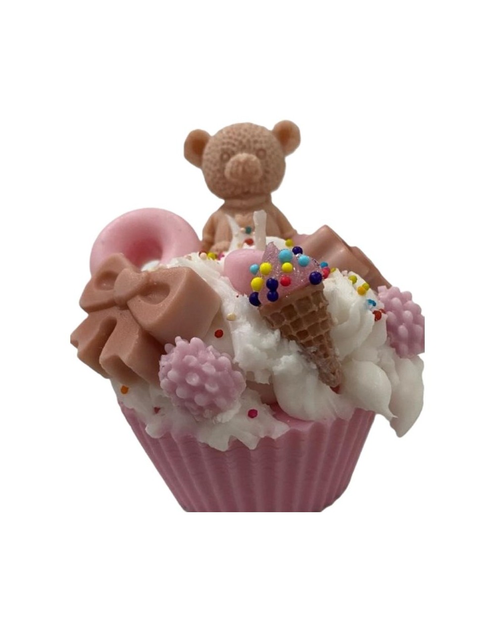 CUPCAKE OSO BEBE CON AROMA 