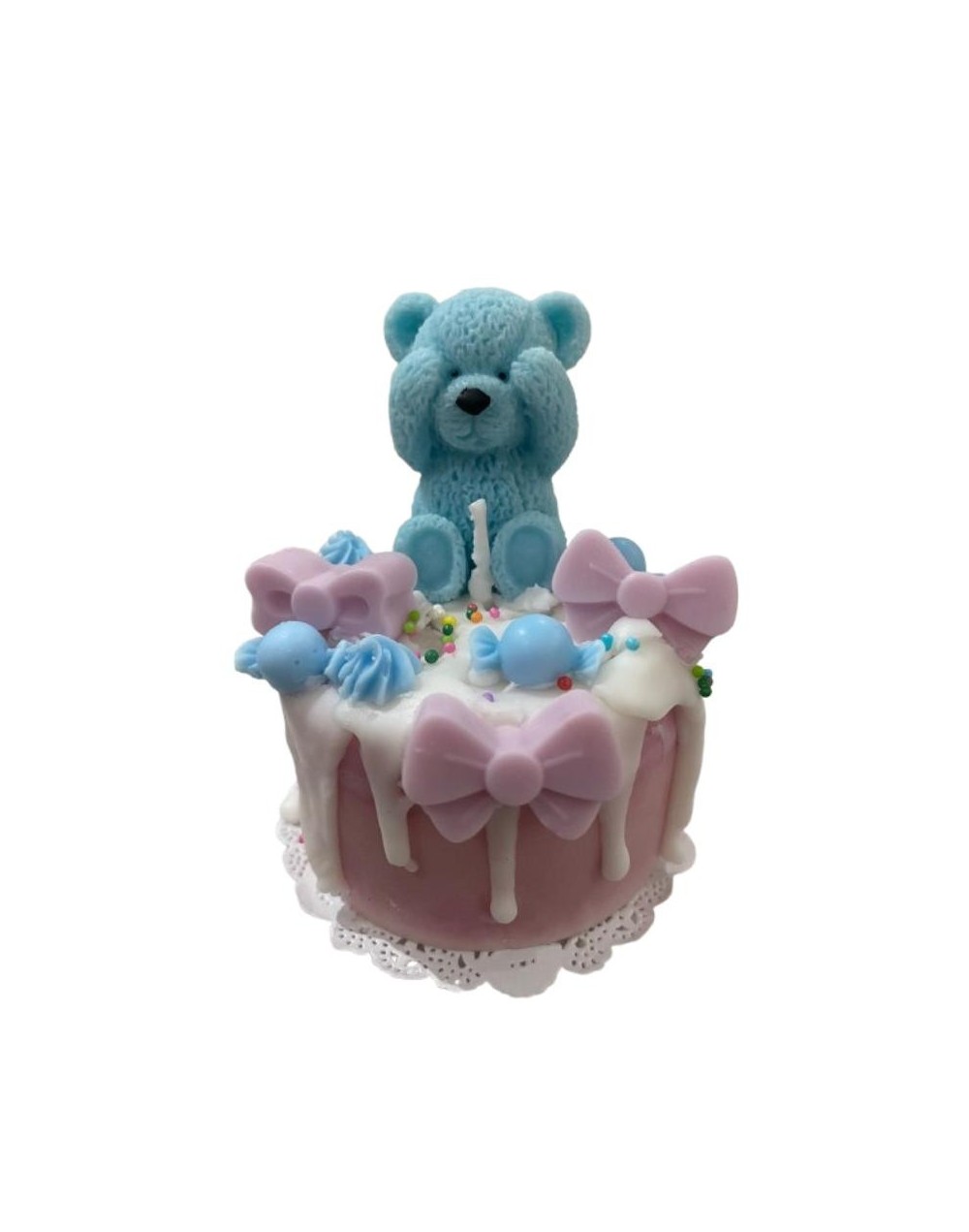 OSO CARIÑOSO AZUL CON AROMA 