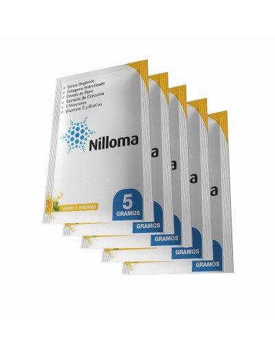 Nilloma Silicio Orgánico x 30 sobres Sabor Naranja