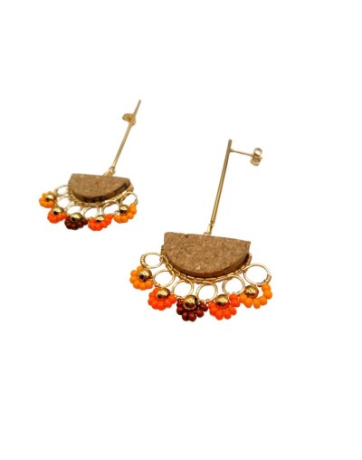 Aretes Corcho Recuperado