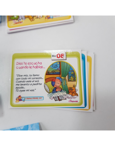 Palabritas de Oraciones Diarias para Niños y Niñas