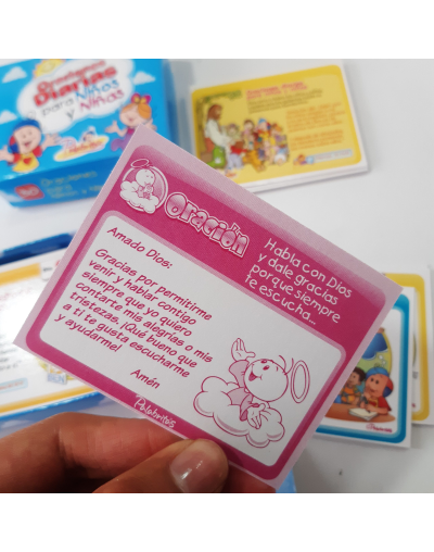 Palabritas de Oraciones Diarias para Niños y Niñas