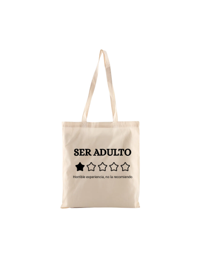 Bolso Tote Bag Estampado Adulto