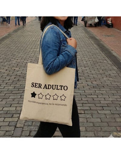 Bolso Tote Bag Estampado Adulto