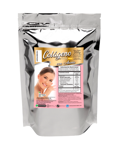 Charm! Colágeno Hidrolizado (Bio péptidos) con Avena X 200 gr