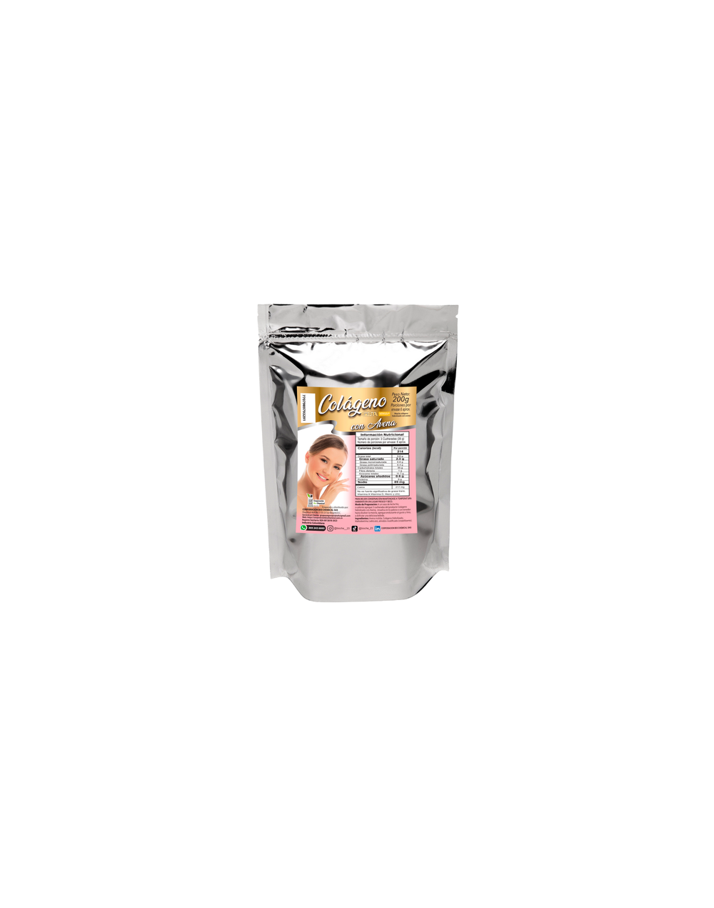 Charm! Colágeno Biopéptidos con Avena X 200g