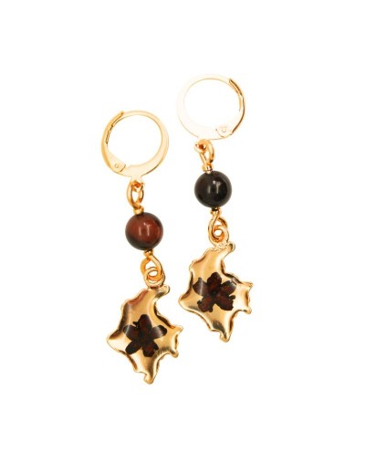 Aretes Mapa Largos