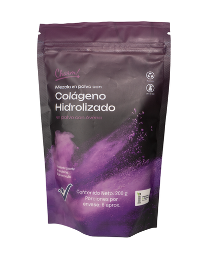 Charm! Colágeno Hidrolizado (Péptidos) con Avena X 200 gr