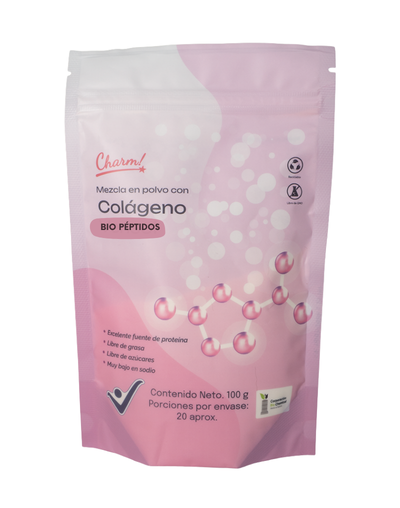 Charm! Colágeno Biopéptidos Piel Cabello Uñas 100g