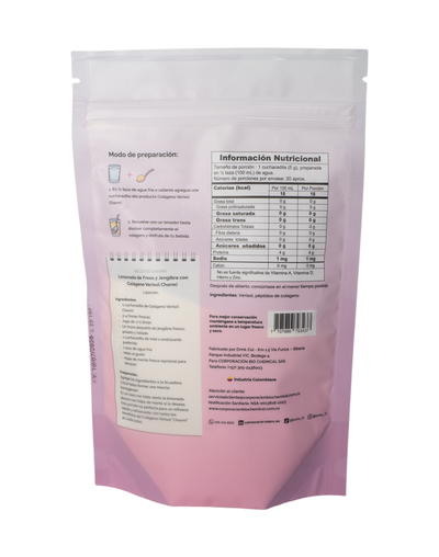 Charm! Colágeno Biopéptidos Piel Cabello Uñas 100g