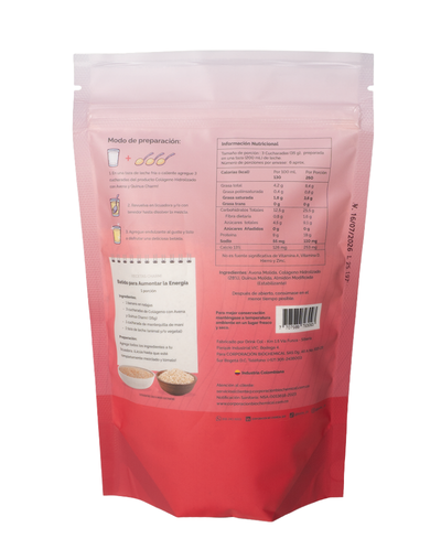 Charm! Colágeno Hidrolizado (Péptidos) con Avena y Quinua X 200 gr