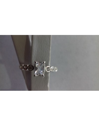 Anillo de compromiso en plata 925