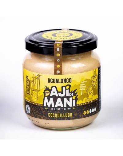 Ají de Maní Gourmet Picante Medio 210g | Agualongo