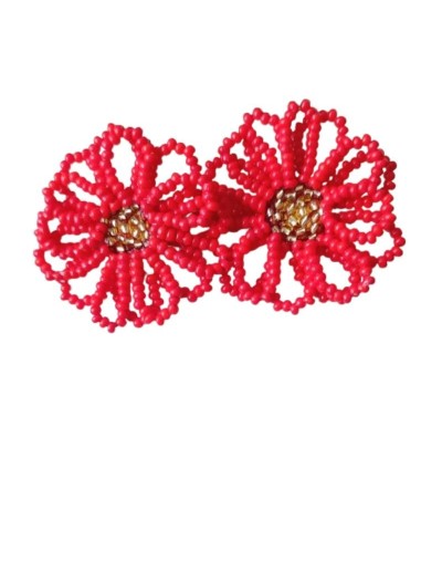 Aretes flor primavera