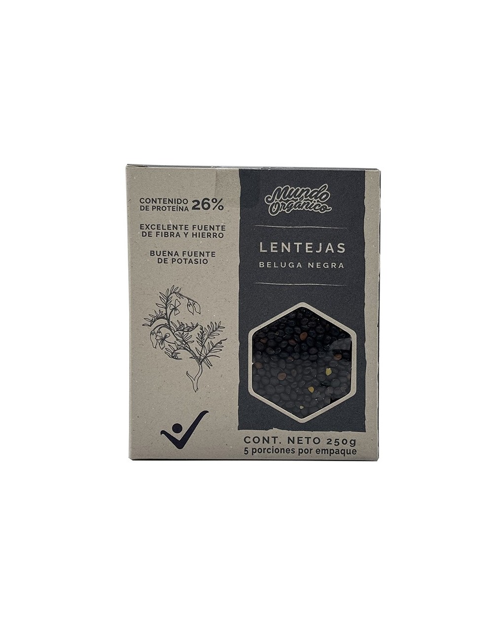 LENTEJA BELUGA NEGRA