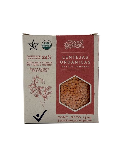 LENTEJA CARMESI O LENTEJA ROJA