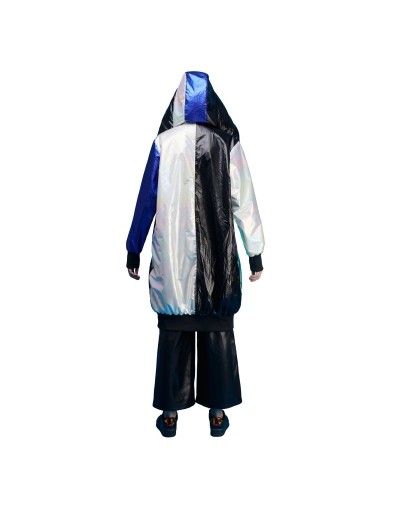 Abrigo Impermeable Metalizado para la lluvia