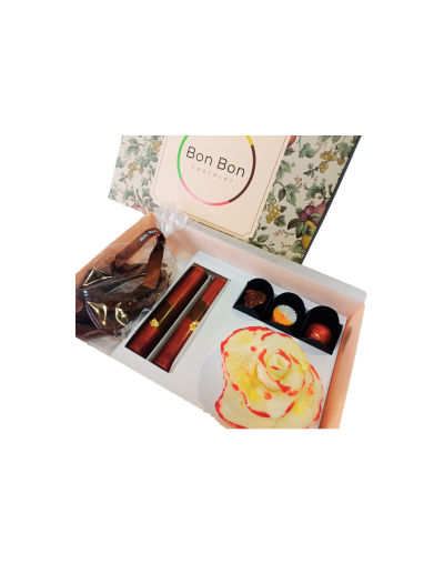 Caja de bombones Ella en chocolate