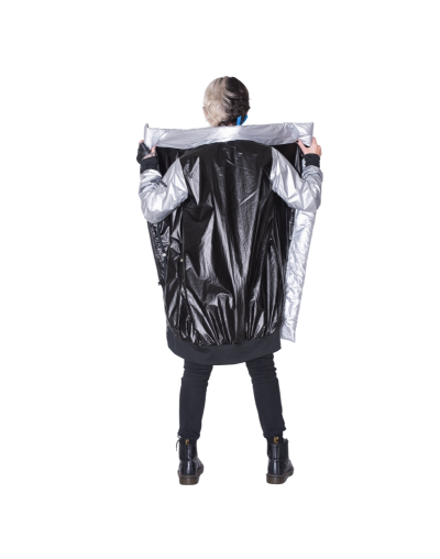 Abrigo Metalizado para la Lluvia