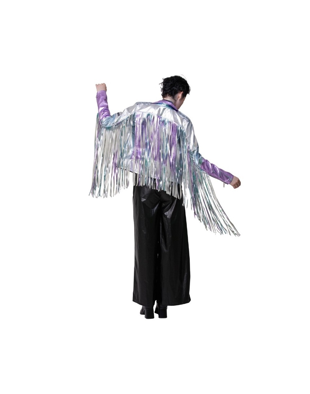 Biker Jacket Chamarra Metalizada