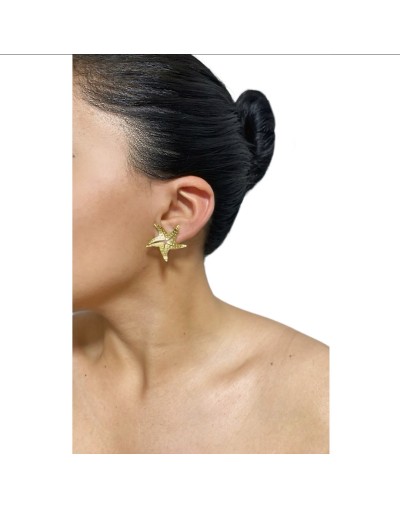 Aretes estrella de mar