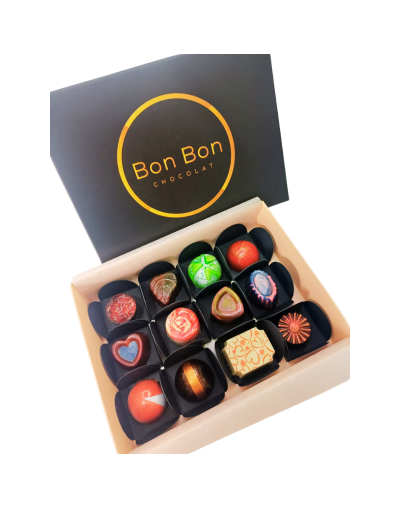 Caja de Bombones Encanto de Cacao en Chocolate