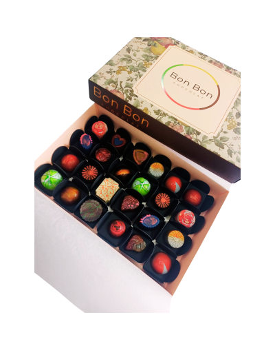 Caja de Bombones Bitacora de Chocolate 