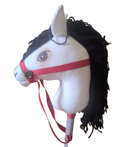 Caballito de palo - unicornio , llama y caballo