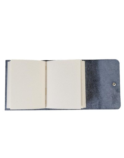 Libreta Rustica en cuero cosida al lomo 