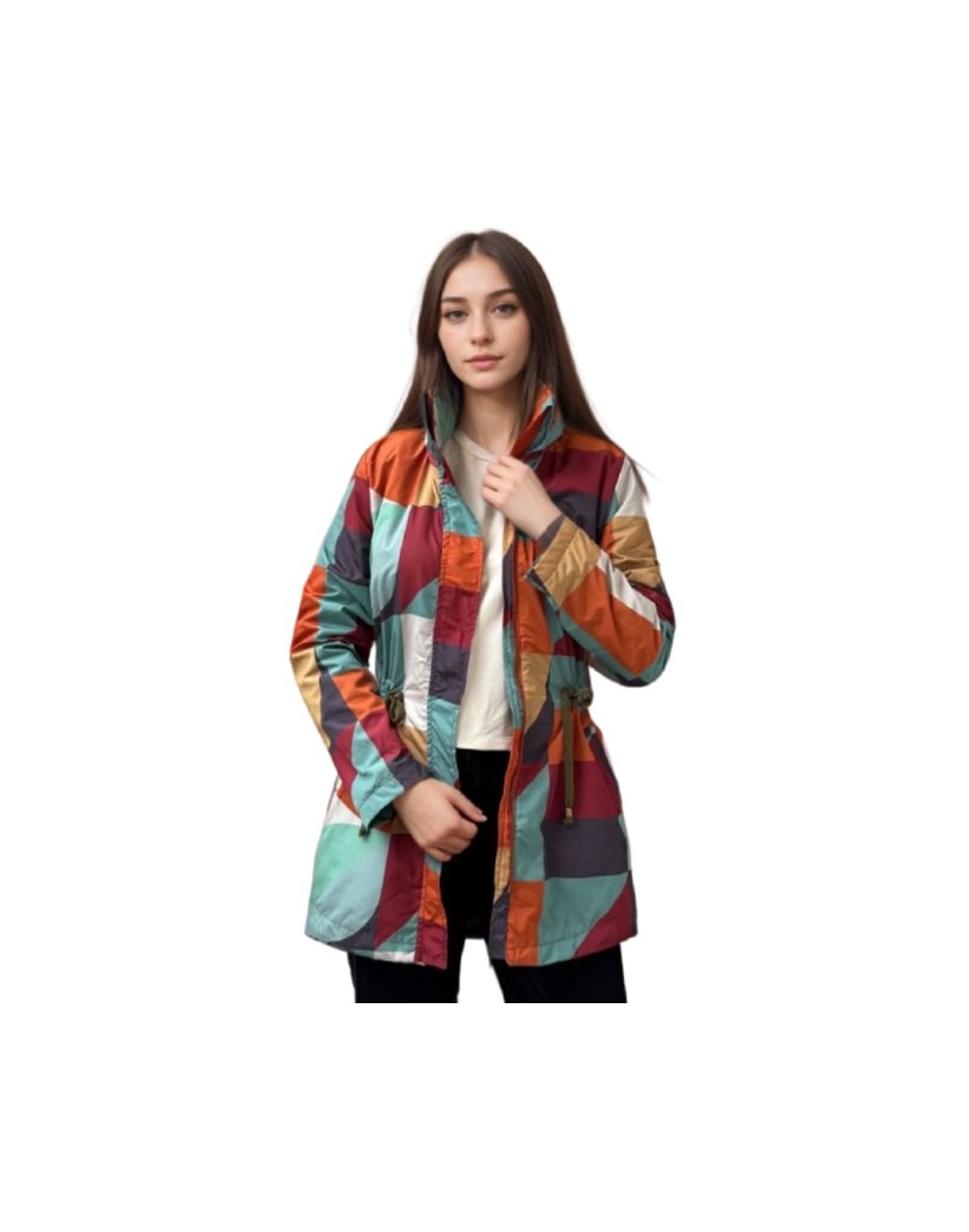 A Parka Estampada Tonos Tierra