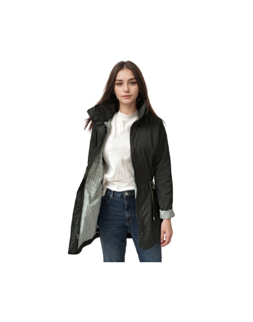 A Parka Verde Oliva Militar Clásica