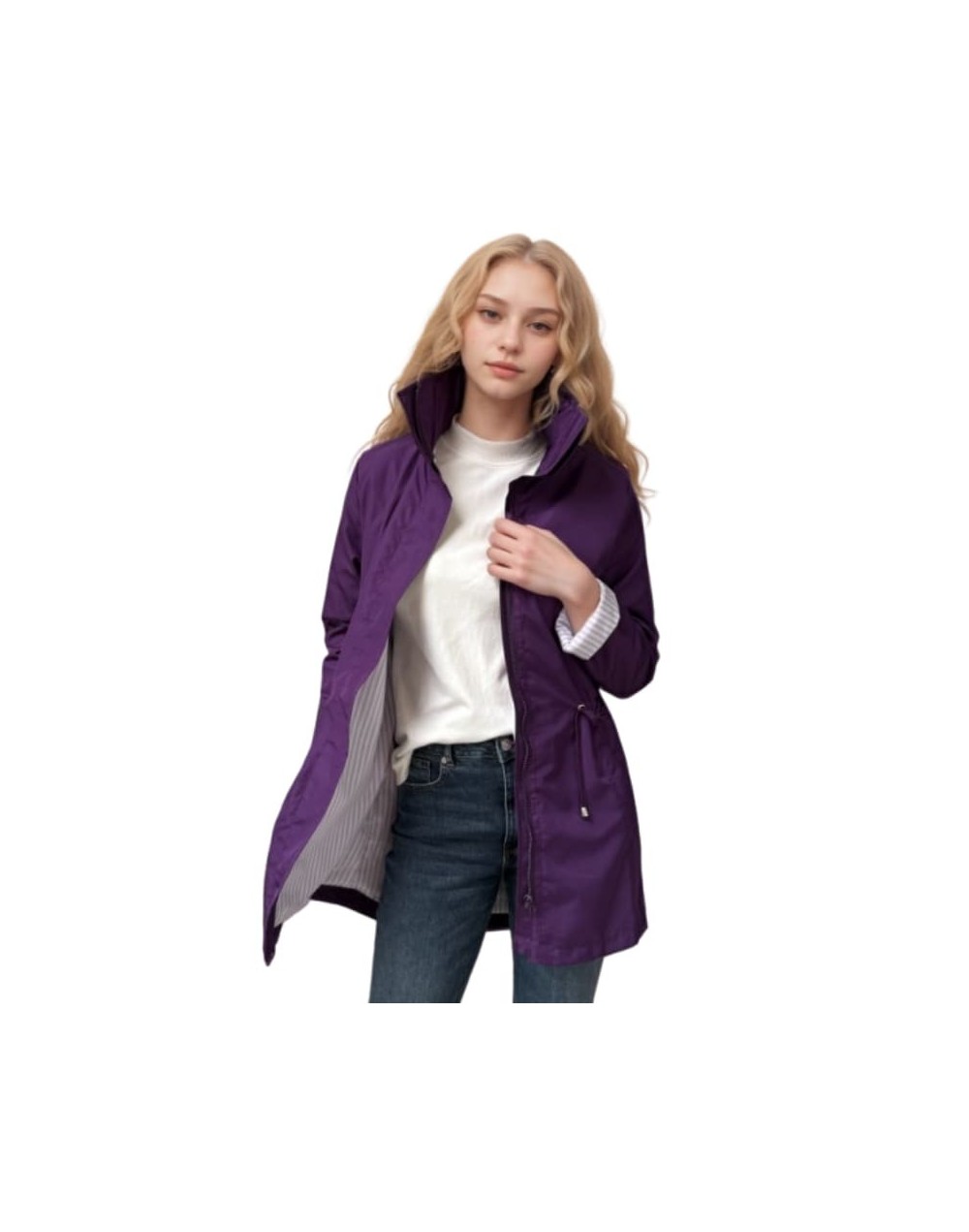 A Parka Morado Clásica