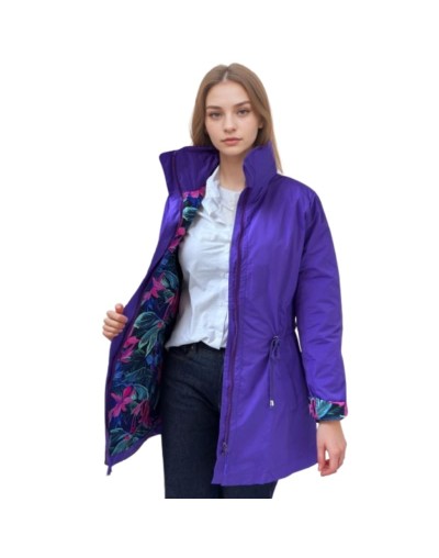 A Parka Mora Chillón Estampada