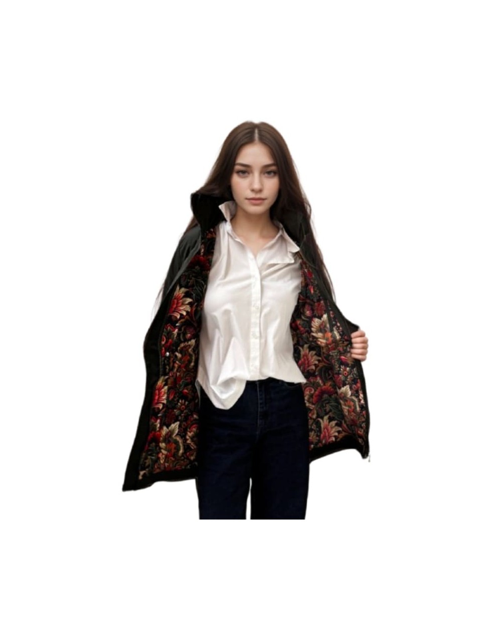 A Parka Otoño Verde Oliva Militar